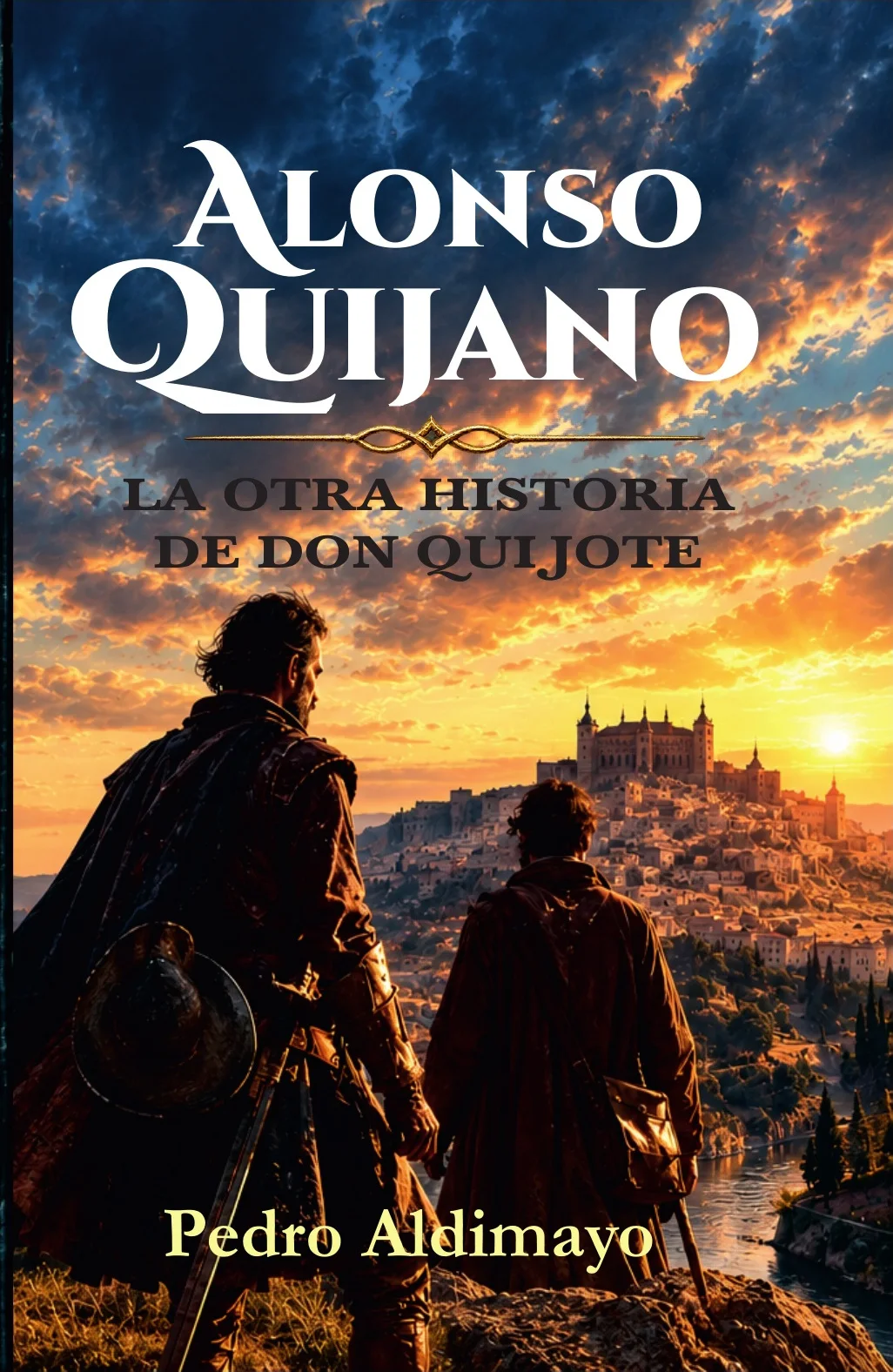 Portada oficial de Alonso Quijano
